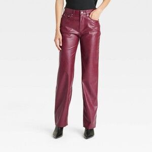 Universal Thread Women's Burgundy Jeans